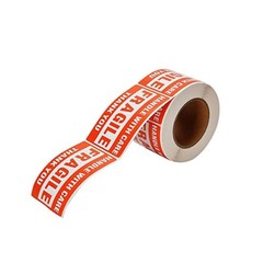 Fragile 3″x5″ Handle with Care Thank You Labels Stickers 500 Labels Per Roll USA