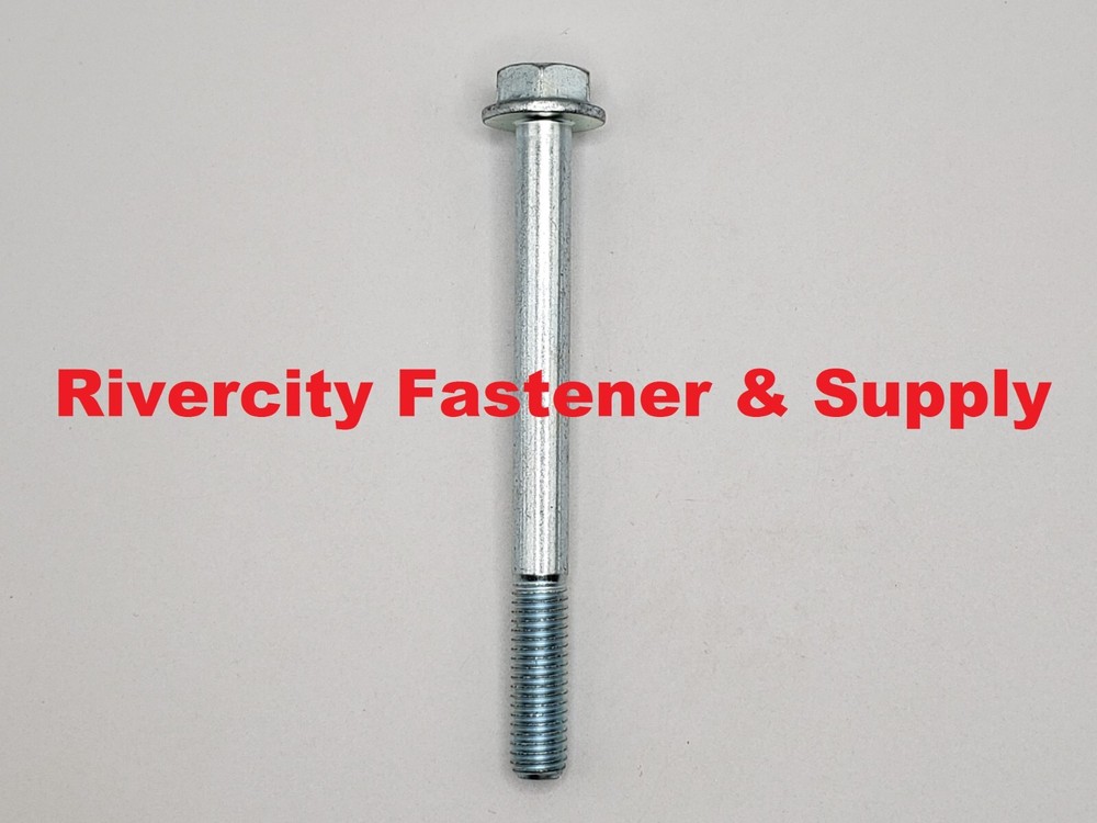 M8-1.25×90 Hex Head Flange Bolts 8mm x 90mm Grade 10.9 Steel Screws M8x1.25 x 90