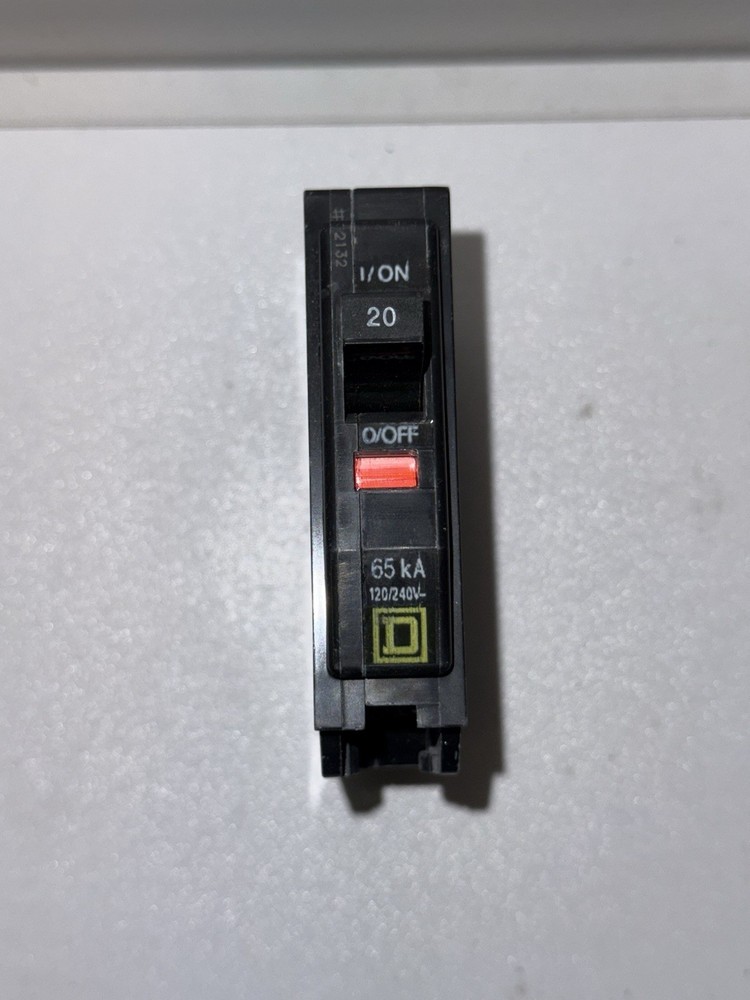 Square D QHB120 1 Pole Circuit Breaker