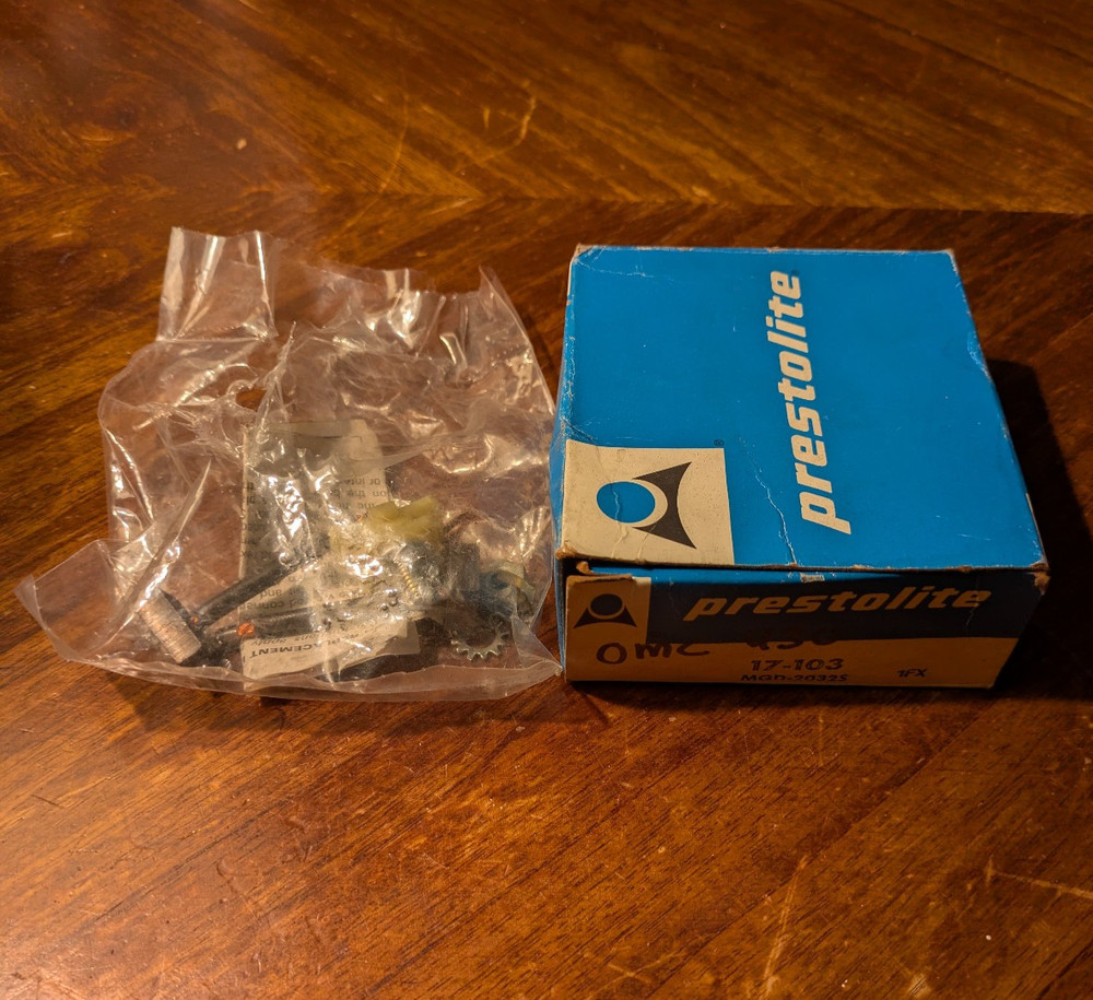 Prestolite Brush and Terminal Kit 17-103, MGD2032S OMC Marine Part