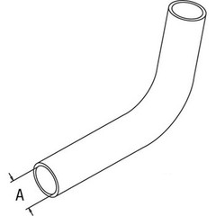 Radiator Hose – Upper D124950 Fits Case 1840 1845C zbox_1089976