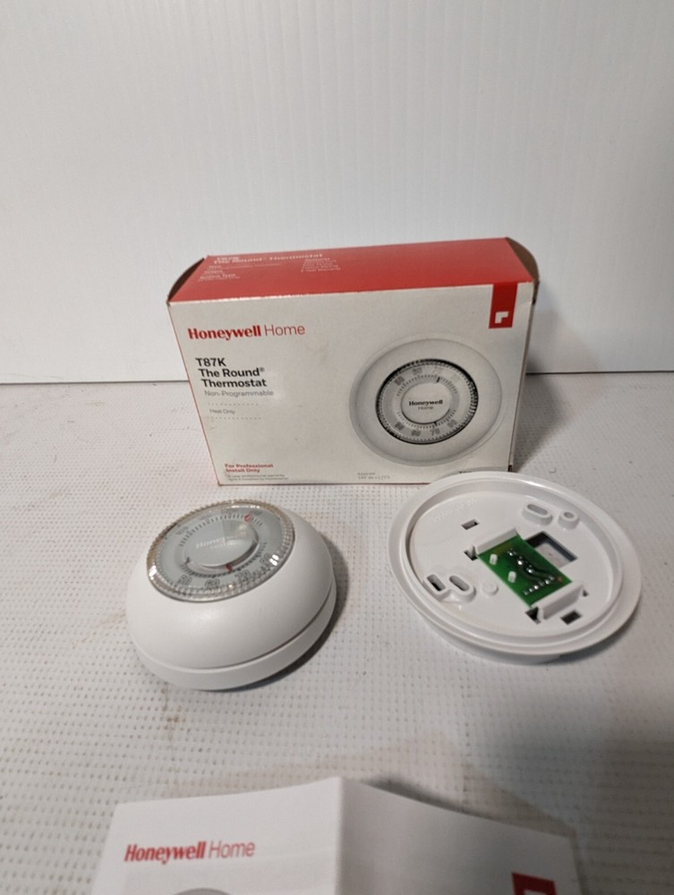 Honeywell T87/T87K 24V Round Non-Programmable Thermostat