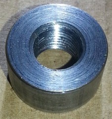 8 PCS M 12 X 1.5 STEEL WELD BUNGS, 3/4 DIA .4″ Long, MADE IN THE USA,