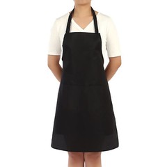 Kitchen Chef Bib Apron Cooking 2 Pockets Waterproof Butcher Catering Restaurant