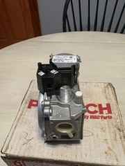 Pro tech PROTECH Gas Valve Slow Opening Mfg # 36j23-502 LP/NG WHITE Rodgers