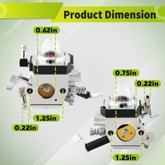 Carburetor For Wacker BS50-2 BS50-2i BS60-2i BS70-2i Walbro HDA 242 Carb Gasket