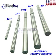 Lathe Alignment Test Bar Shank Size 1MT, 2MT, 3MT, 4MT, 5MT, 6MT Bluefox