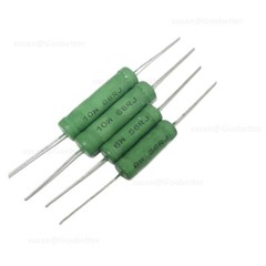 10W Wirewound Resistors Axial Leaded 5% J 0.05 to 47K ohm Resistor Through Hole