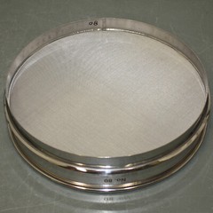 Advantech 12″ Test Sieve 80SS12H, 180 Micron, #80 Mesh, Stainless Steel Cloth