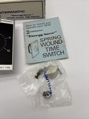 F30M INTERMATIC TIME SWITCH 30 MIN 125 VAC 1 HP NOS Vintage Metal Plate