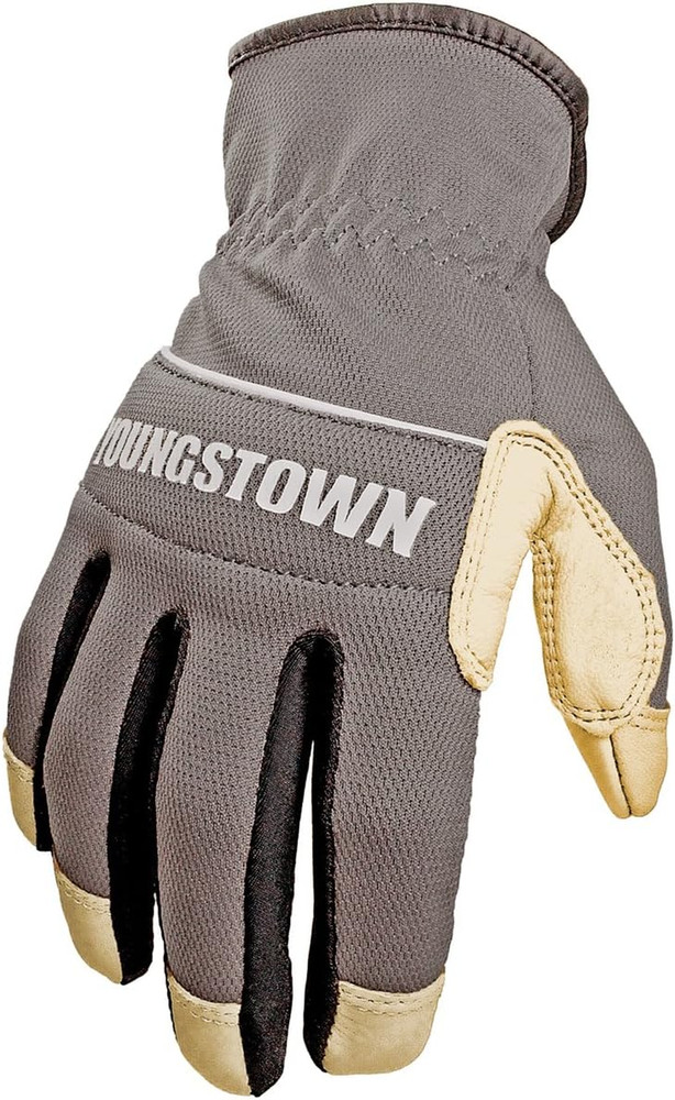 Youngstown Glove Hybrid Plus Leather Palm Heavy Duty Work Gloves For Men – Washa
