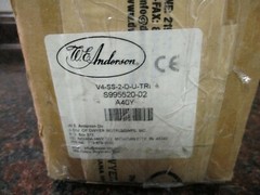 W.E. Anderson FLOTECT V4-SS-2-D-U-TRI Flow Switch NOS FREE SHIPPING