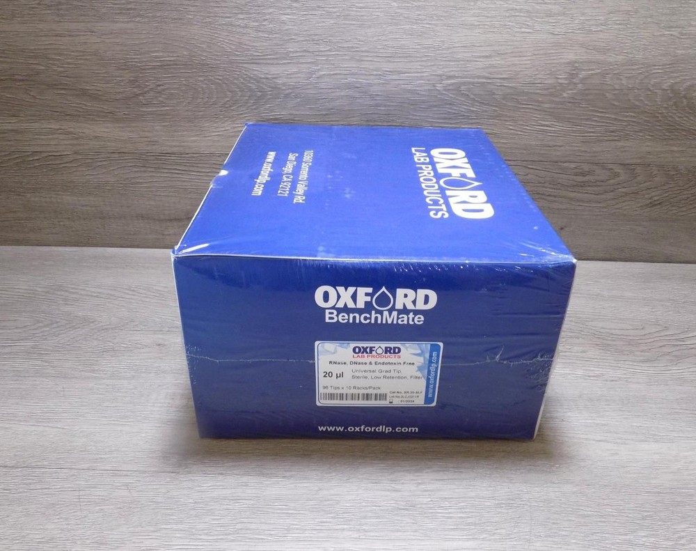 Oxford Lab Products XR-20-SLF 20 uL Universal Grad Tips 960 total