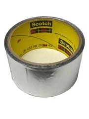 NEW 1 Roll 3M 433 High Temperature Aluminum Foil Tape 50.8mm x 9.1m (2″ x 10yd)