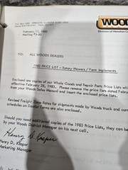 Woods Sales Manual From 1983 For Multiple Tractor Brands