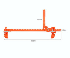 Heavy Duty Fence Stretcher Tool for Barbed & Smooth Wire