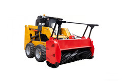 72″ Drum Forestry Mulcher for Bobcat Skid Steer – Brush Cutter for Land Clearing