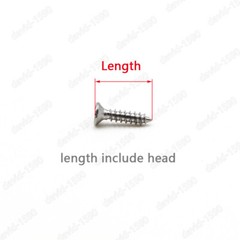 M2 M2.3 M2.5 M3 Stainless Steel Phillips Countersunk Self Tapping Wood Screws