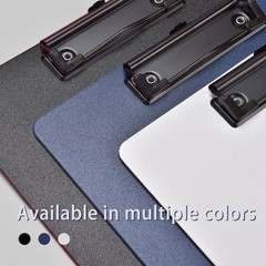 A4 Clipboard Folder with Storage Writing Pad Memo Organizer School Office