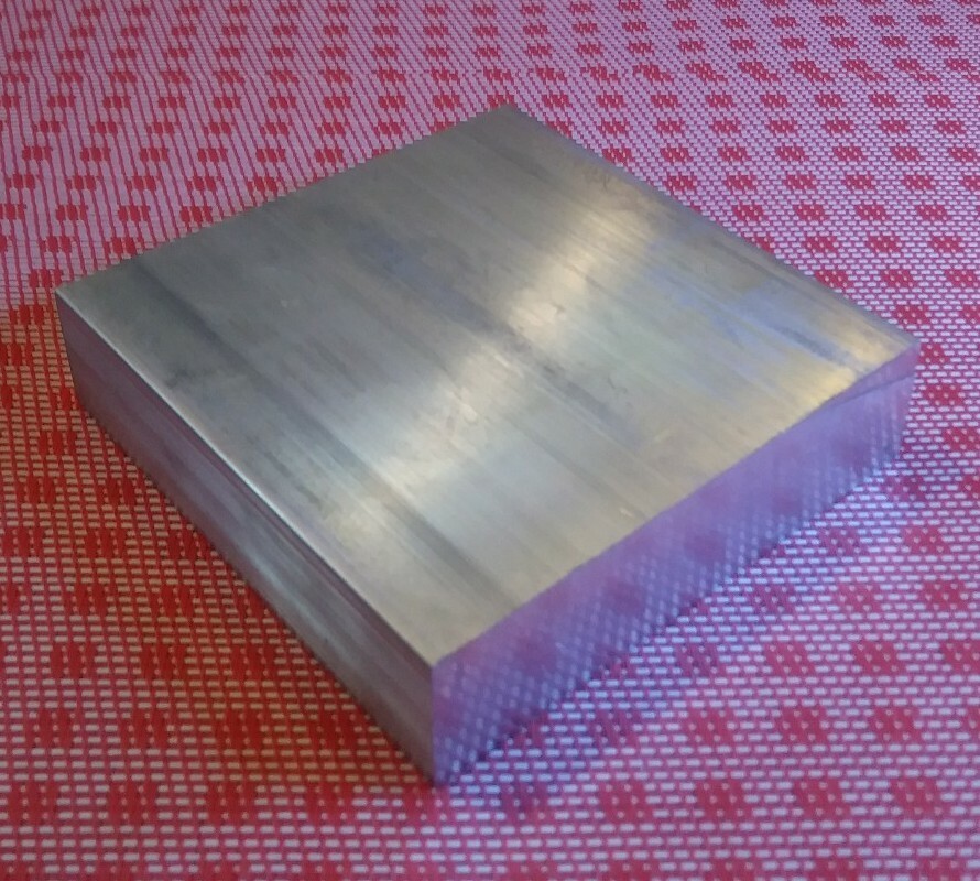 1″ X 4″ X 4″ aluminum 6061 T6511 new solid plate flat bar stock mill block MT