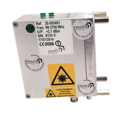 Axell Wireless Fiber Optic Transmitter 88-2700Mhz 20-005401 SMA and FC/APC