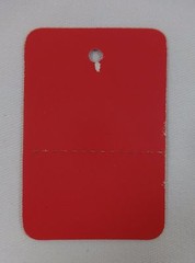 100 Red Unstrung Coupon Garment Merchandise Price Tags Large