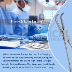 MIXTER Forceps Surgical Veterinary Instruments 5.50″