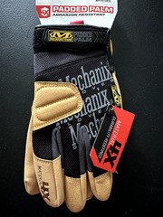 MECHANIX WEAR PP4X-75-008 Mechanics Gloves,Black/Tan, Size Large,PR 56KH67
