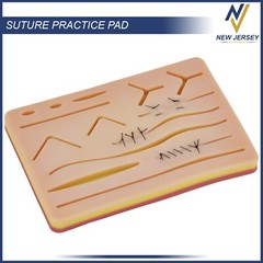 New Medical Skin Suture Practice Silicone Pad Wound Simulated For Training Kit
