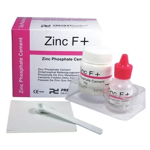 Prevest DenPro Zinc F + Zinc Phosphate Cement Dental Care Free II Ship