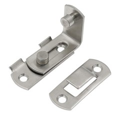 Jiozermi 4 Pcs 90 Degree Right Angle Door Latch with Screws, Sliding Door Loc…
