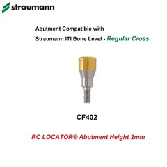 Titanium Locator Abutment Fit Straumann Bone Level NC/RC Zest Locator Compatible