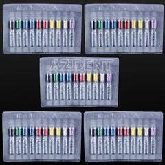 5 Packs Dental Endodontic Files Root Canal Barbed Broaches Assorted 25mm