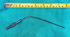 Aesculap GF352R Frazier Suction Tube – 2.5mm (8F)-7.5″