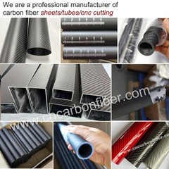 1pcs 600MM Length Carbon Fiber Tube 50x47x600MM,10/12/16/22/25/30/35/40MM Ava…