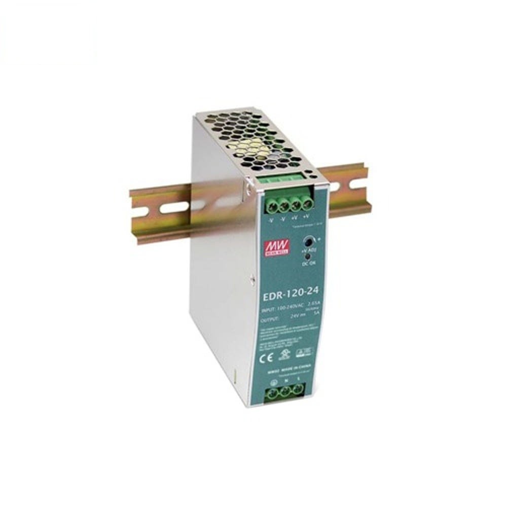 MEAN WELL EDR-120-24 Switching Power Supply Set of 2 pcs