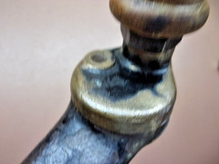 Antique Cast Iron Hand Turn No. 13224 Crank Handle Embossed ’48 Revs Per Min’