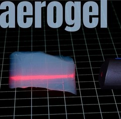 50Ml Aerogel Blocks Silica Aerogel Granule Size 5-50Mm Frozen Smoke NASA High-Te