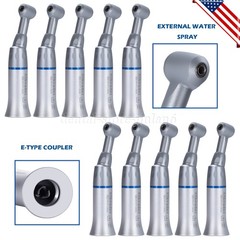 1-10 NSK Type Dental Low Slow Speed Push Button Contra Angle Handpiece E-type AS