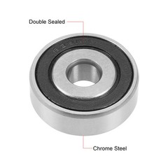 10pcs 638-2RS Deep Groove Ball Bearing 8x28x9mm Double Sealed GCr15 Bearings