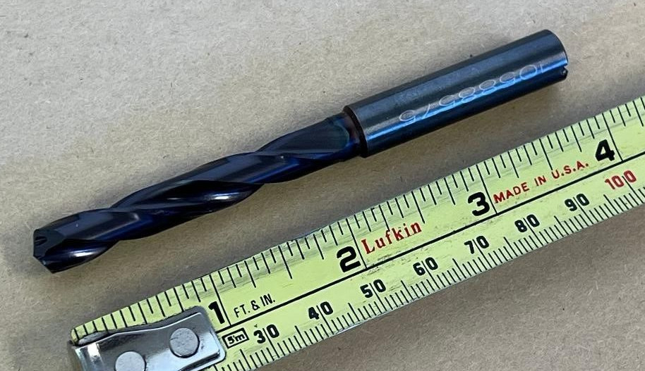 8.500 GUHRING CARBIDE DRILL 05511 K/P 67560 COOLANT THRU, 4″ OAL 105888575