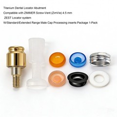 US Zest LOCATOR Abutment for Zimmer ZimVie TSV 3.5/4.5mm Interna Hex Overdenture