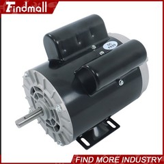 Findmall Electric Motor 3HP SPL 3450RPM 56 Frame 1Phase 115-230Volt