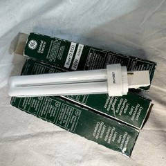 3 LOT General Electric Biax S ECO 9W 2 Pin Compact Fluorescent Lamp F9BX/841/ECO