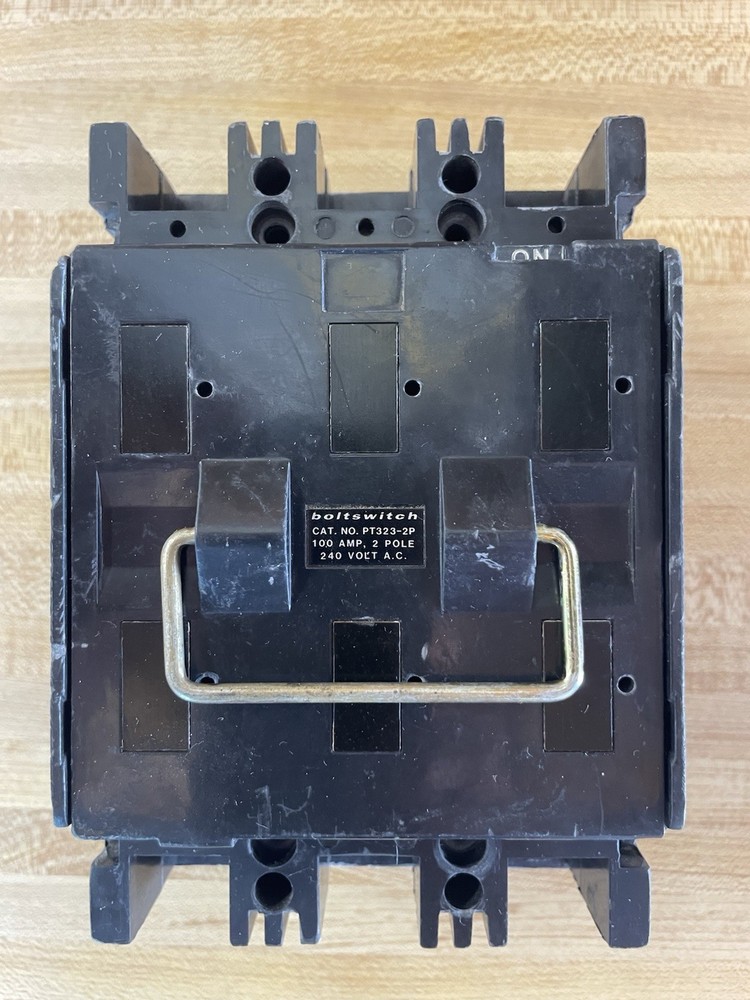 Boltswitch PT323 Pullout Switch 2Poles 100A 240AC/125DC for Class T Fuses