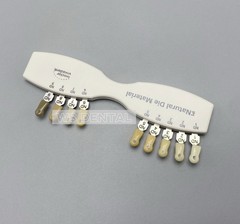 Dental IPS Natural Die Material Shade Guide Ivoclar Vivadent ND1-9 Abutment 1set