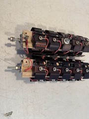 Lot of 2 Vintage Amperex Selenium Rectifier Stack High Voltage Industrial Radio