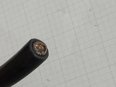 Champlain Cable Exar SFX #2awg Tinned Copper Lead Wire UL-3289 XLPE Black/10ft