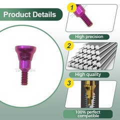 Dental Healing abutment fits to Straumann Bone level NC RC