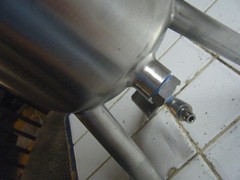 ATG Pharma 316L Stainless Pressure Vessel Tank 1 gal for capsule filling etc